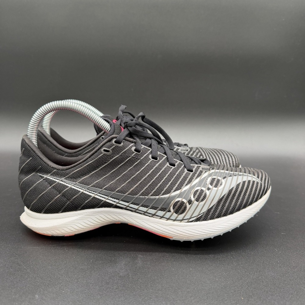 Saucony Velocity MP Running Racing Track Shoes Athletic Sneakers Womens 9 Black